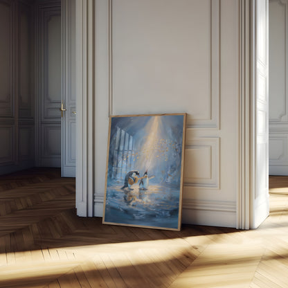 Muzikale Dansende Pinguïns Poster