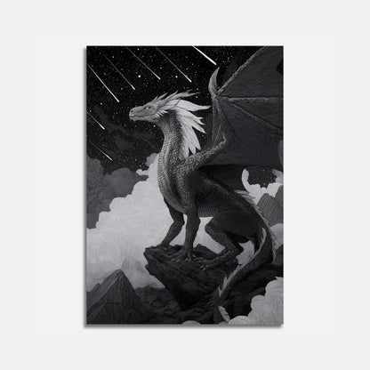 Celestial Dragon Night Poster