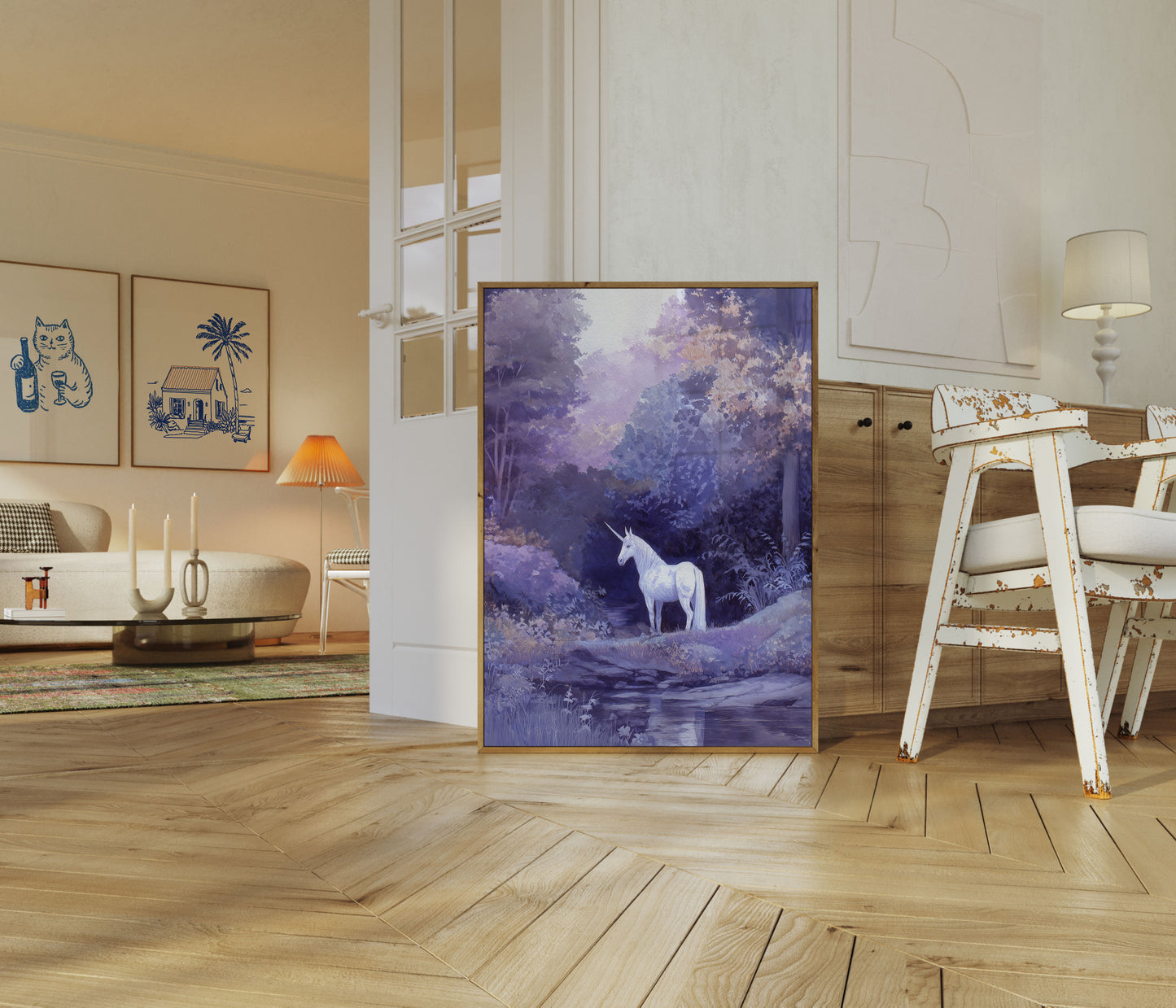 Poster della Foresta di Unicorni Mistici