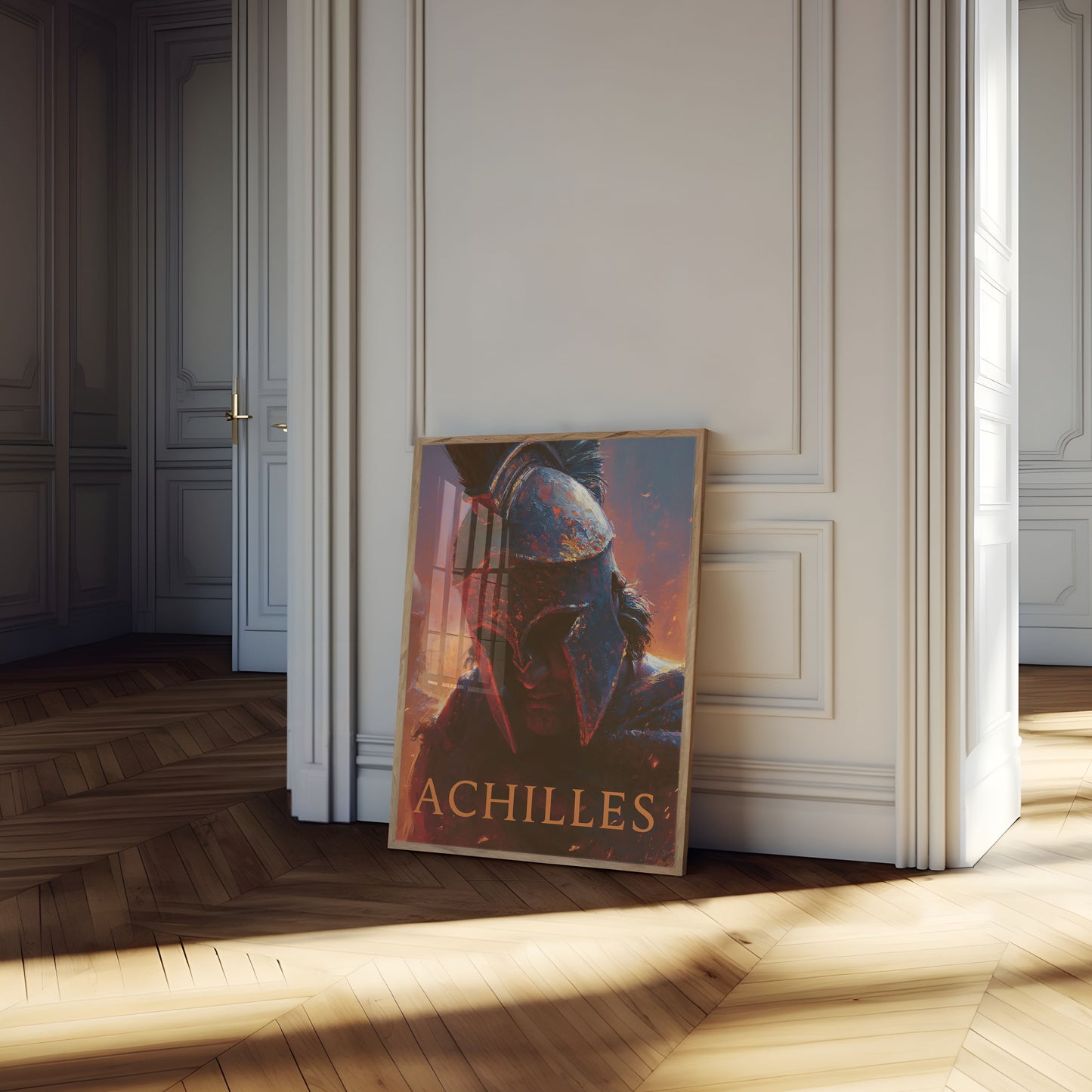 Achilles Warrior Hero Poster