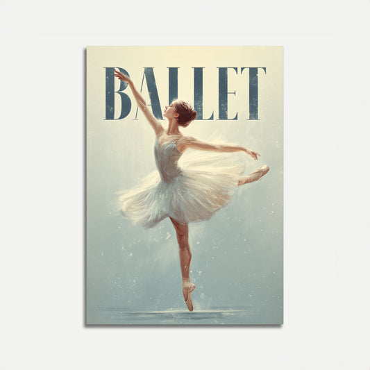 Elegant Ballet Dans Poster