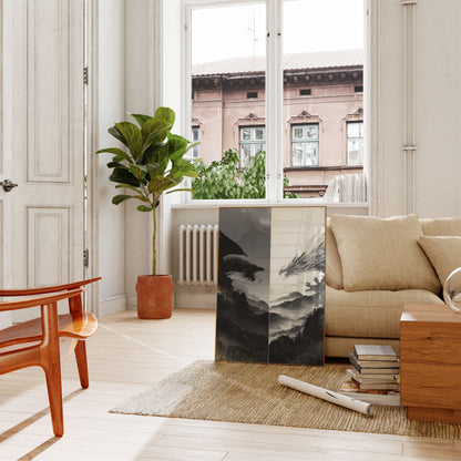 Póster de Dragones de Luz y Sombra