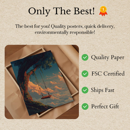 Dreaming Above the Clouds Poster