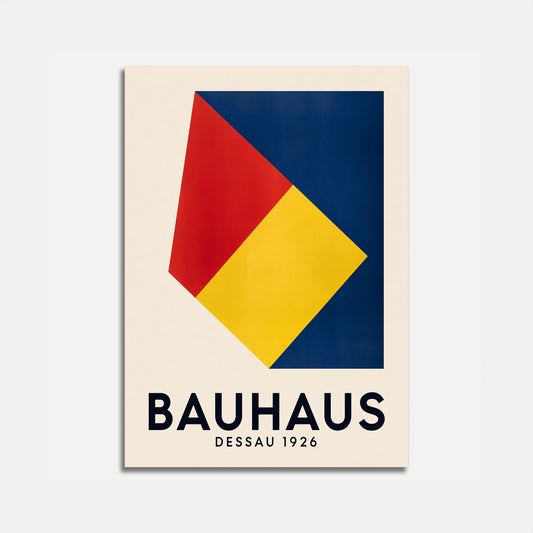 Poster di design geometrico Bauhaus