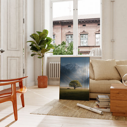 Majestic Mountain Solitude Poster