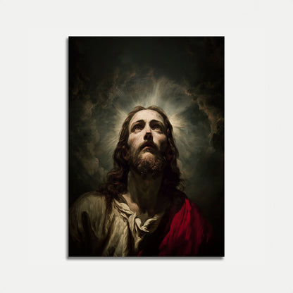 Divine Radiance Religious Poster