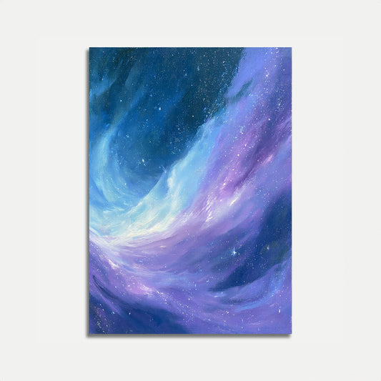 Póster Galaxia Aurora Cósmica
