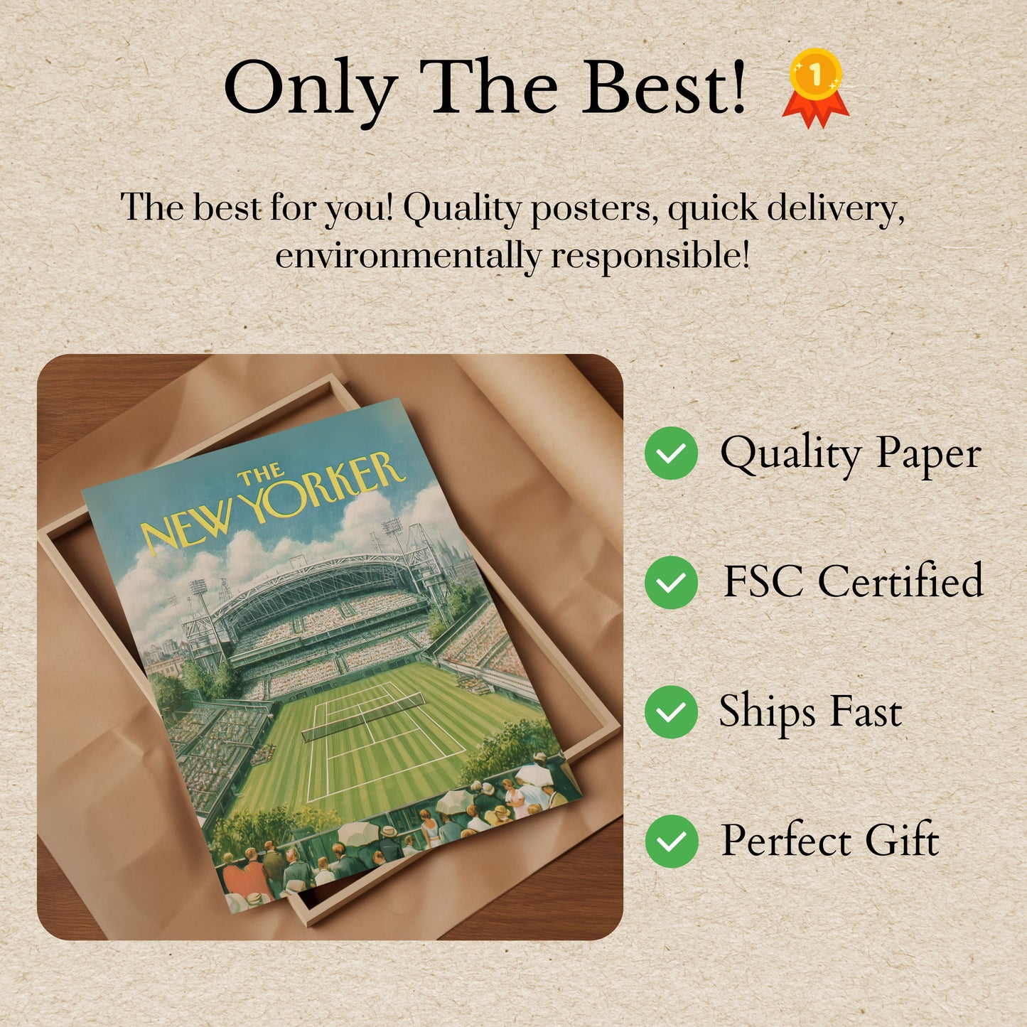 Wimbledon Center Court Poster