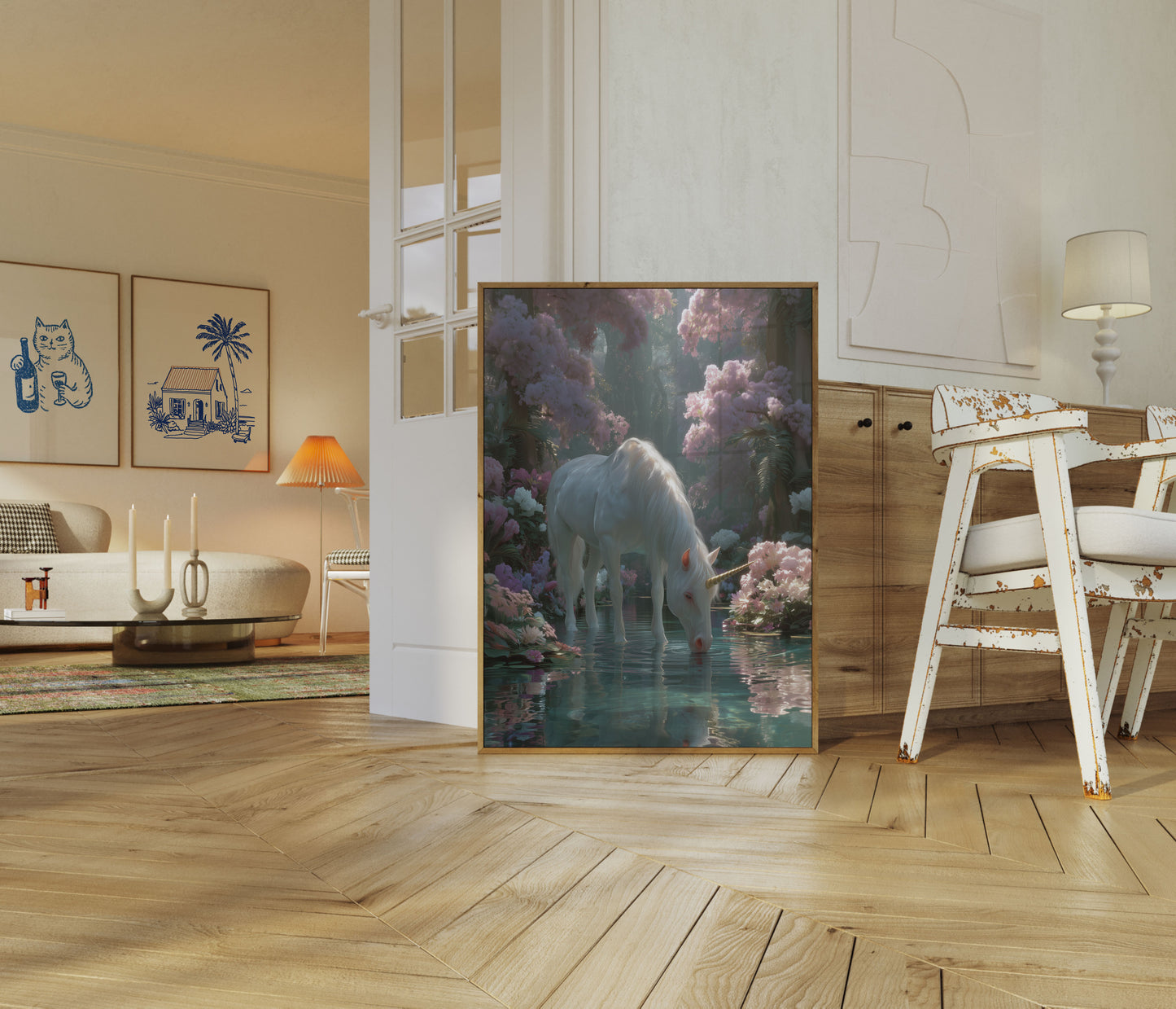 Poster della Foresta Incantata degli Unicorni