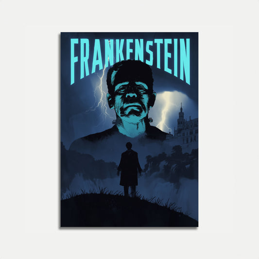 Frankenstein Klassisk skräckaffisch