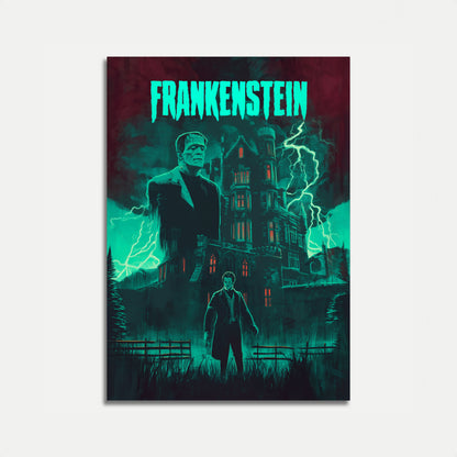 Plakat Zamku Potwora Frankensteina