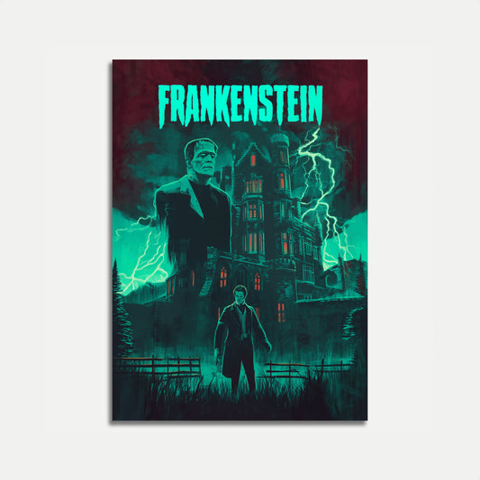 Frankensteins monsterslott affisch