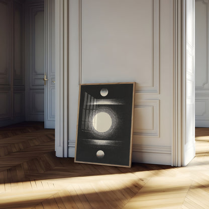 Póster de Cuerpos Celestiales Cósmicos
