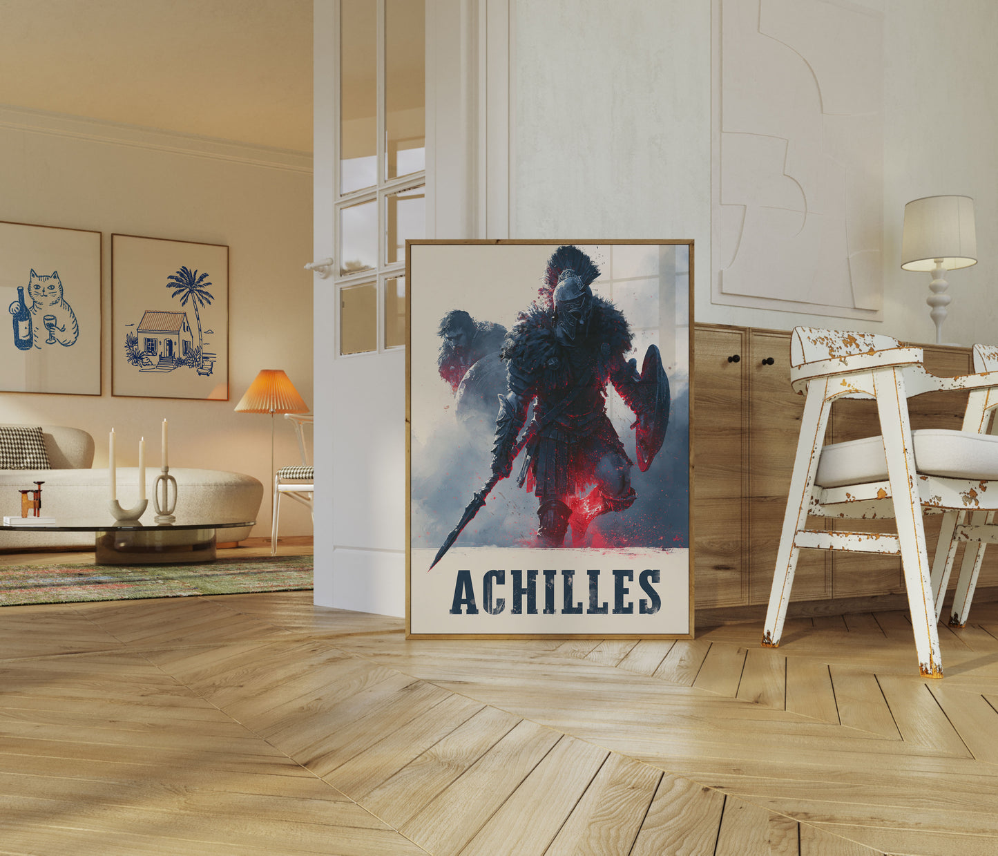 Achilles Warrior Legend Poster