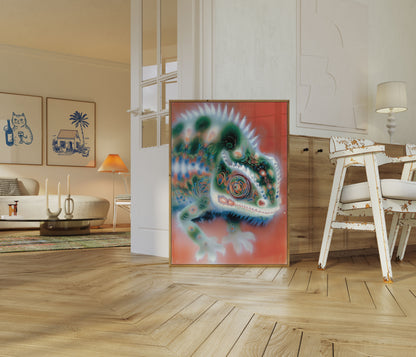 Mystical Dragon Spirit Poster