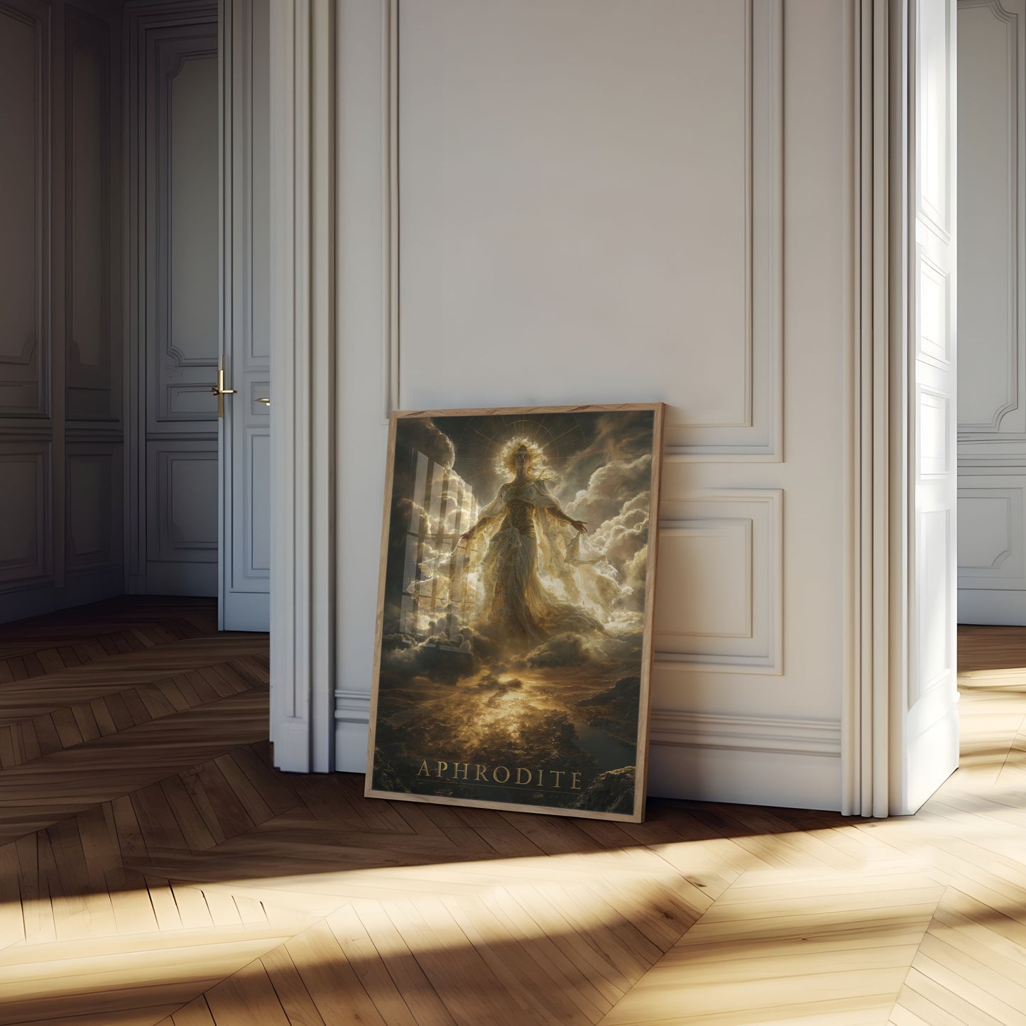 Aphrodite Goddess Divine Light Poster