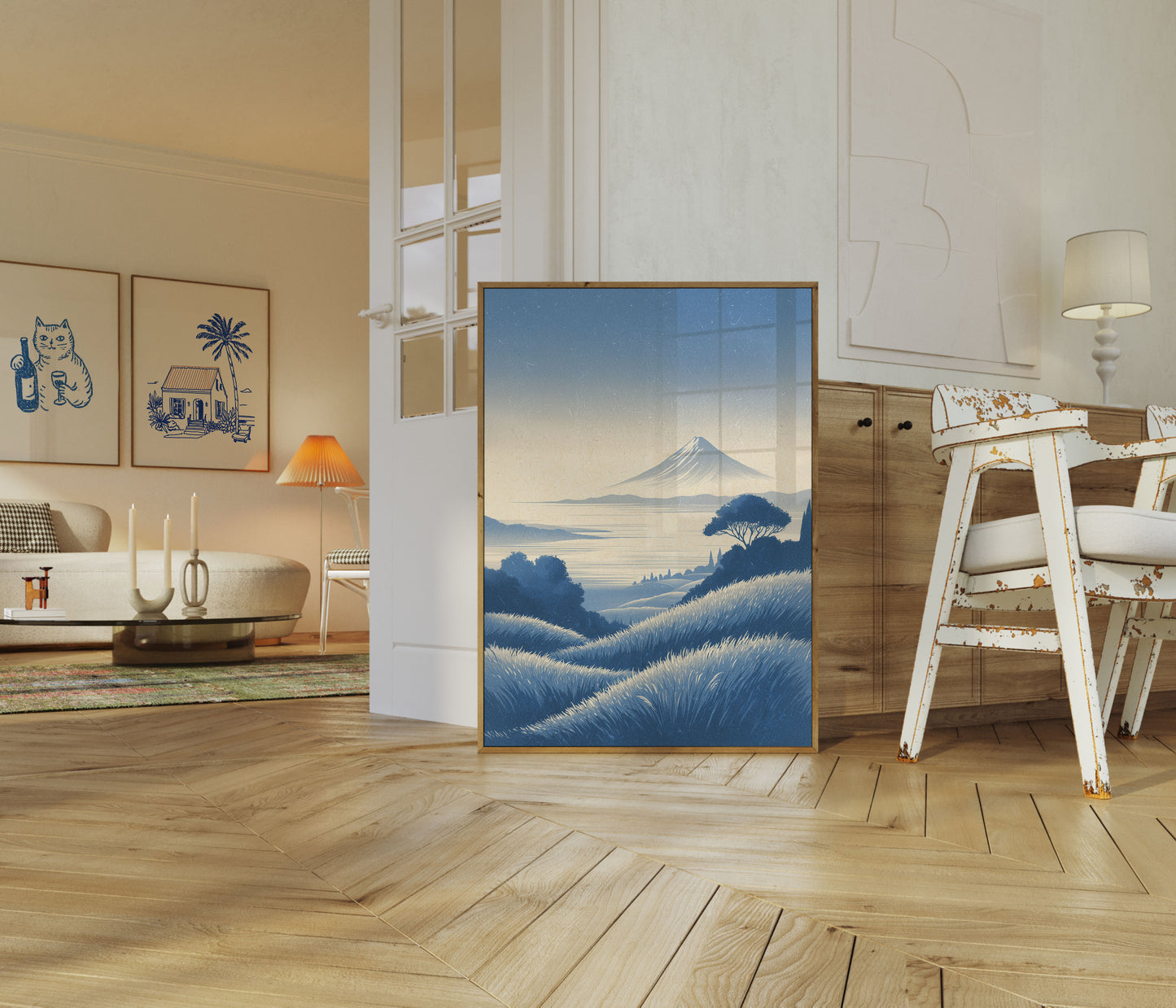 Mount Fuji Landscape Poster