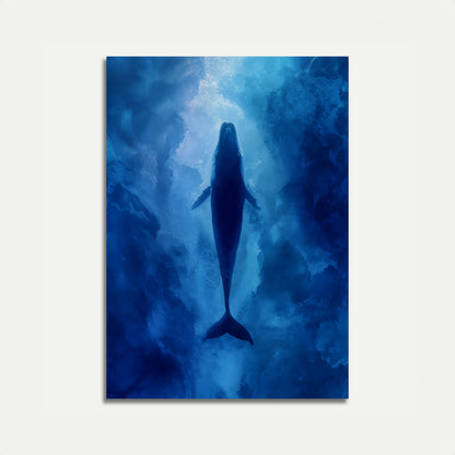 Wal steigt ins Licht Poster