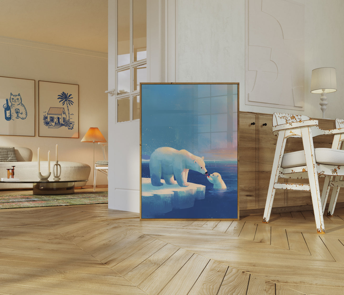 Póster del oso polar de Arctic Connection