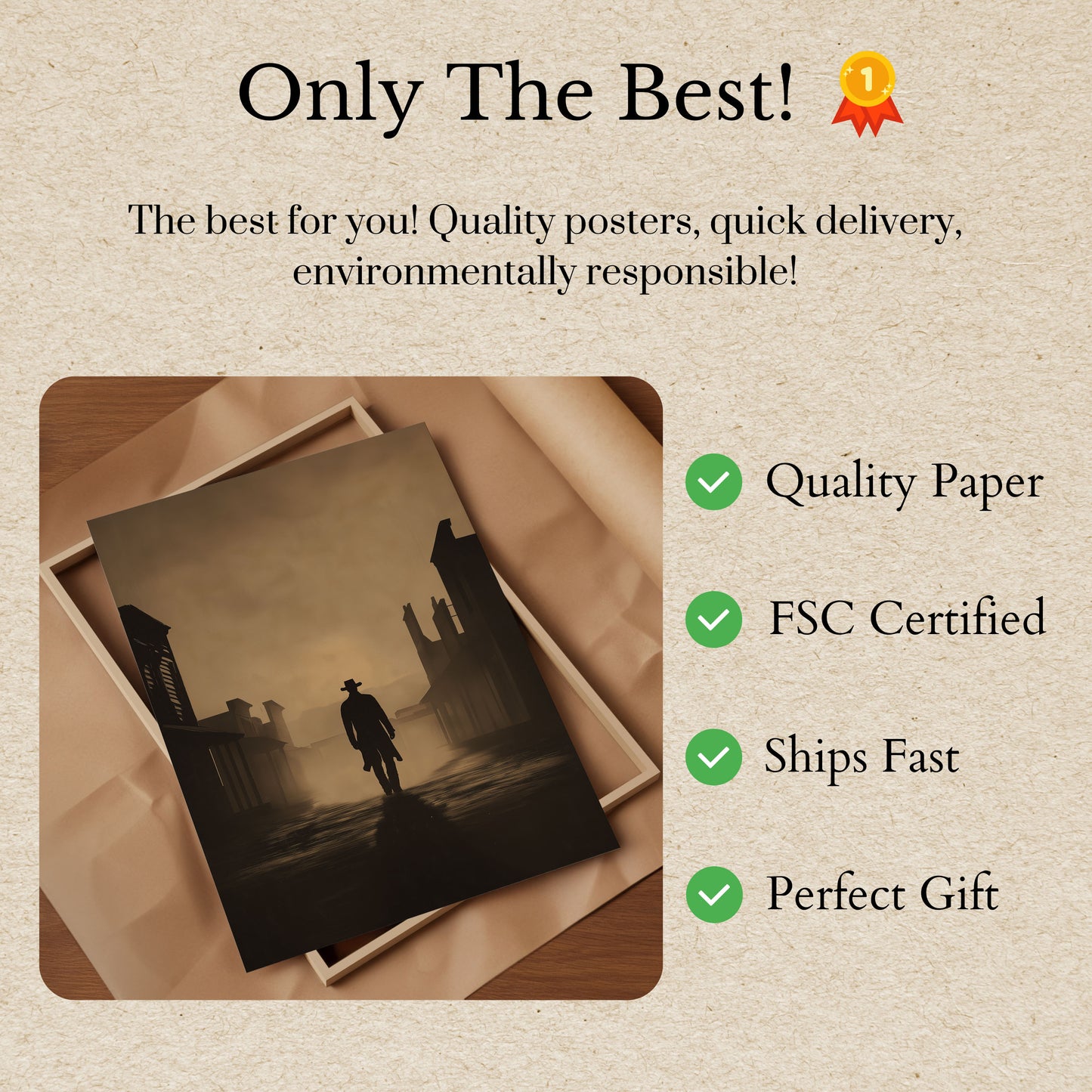 Lone Stranger in Misty Town Poster