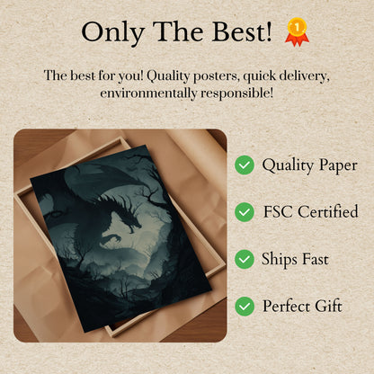 Póster del Valle del Dragón Oscuro