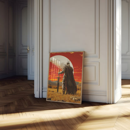 Legendary Knight Warrior Poster