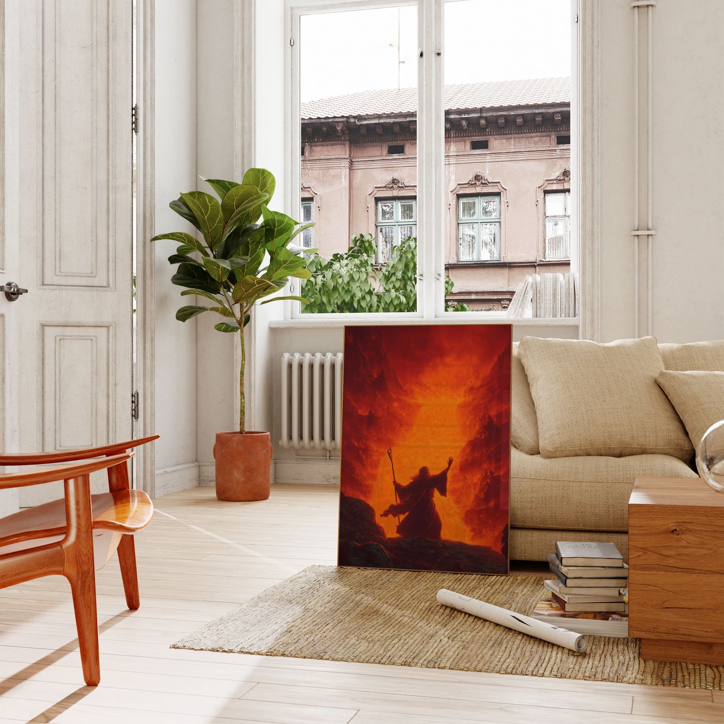 Wizard in the Inferno Poster