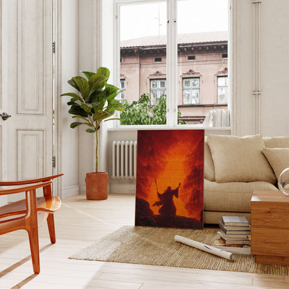 Wizard in the Inferno Poster