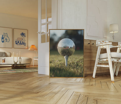 Plakát Disco Ball Golf