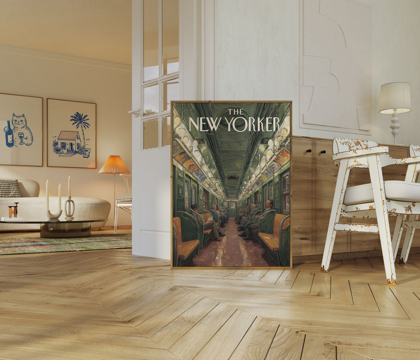 Vintage New York Subway Poster