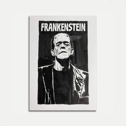 Frankenstein Klasyczny Plakat Grozy