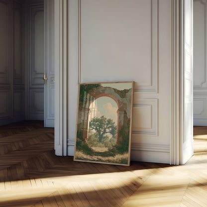 Poster: Arco verso l'Albero Antico