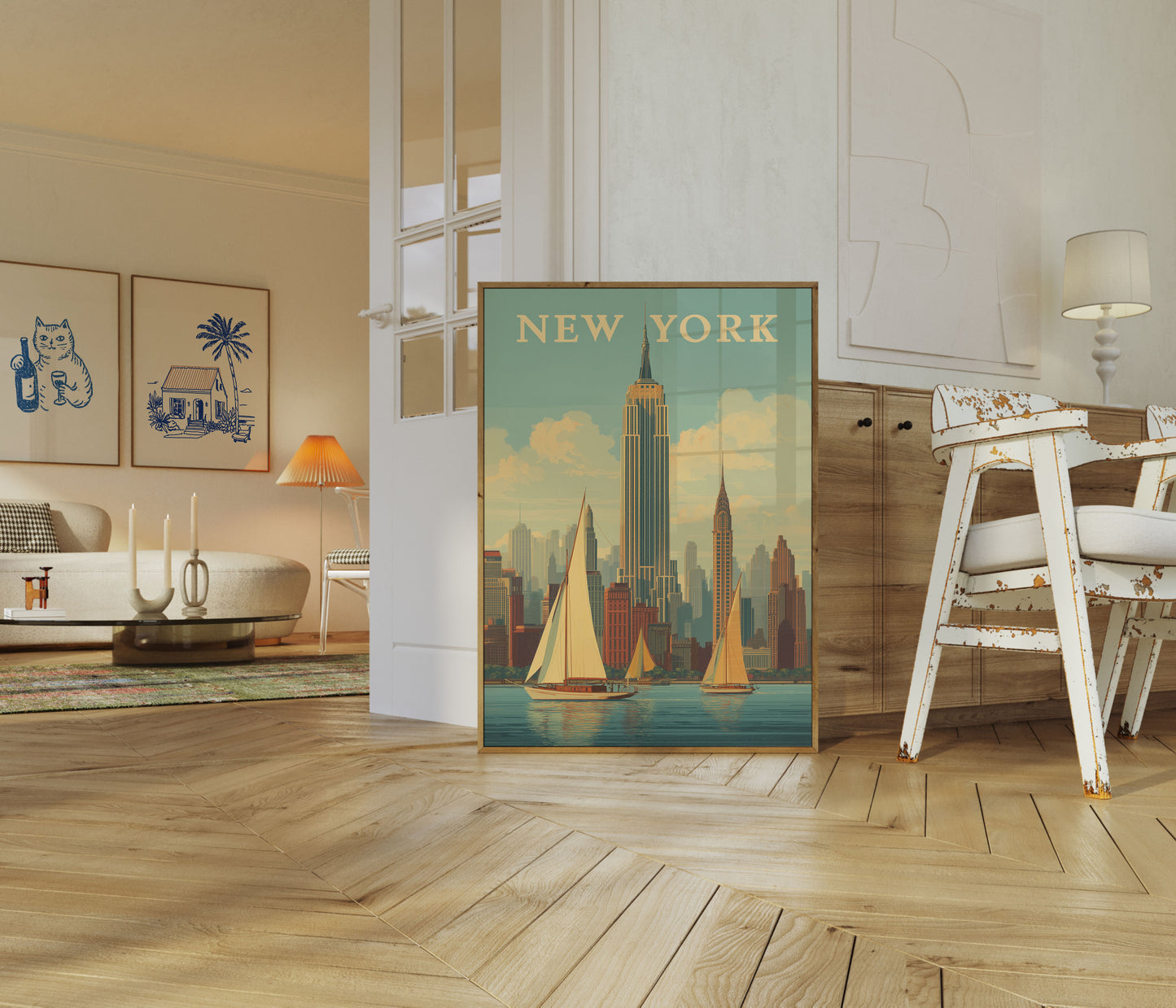 New York City Skyline Poster