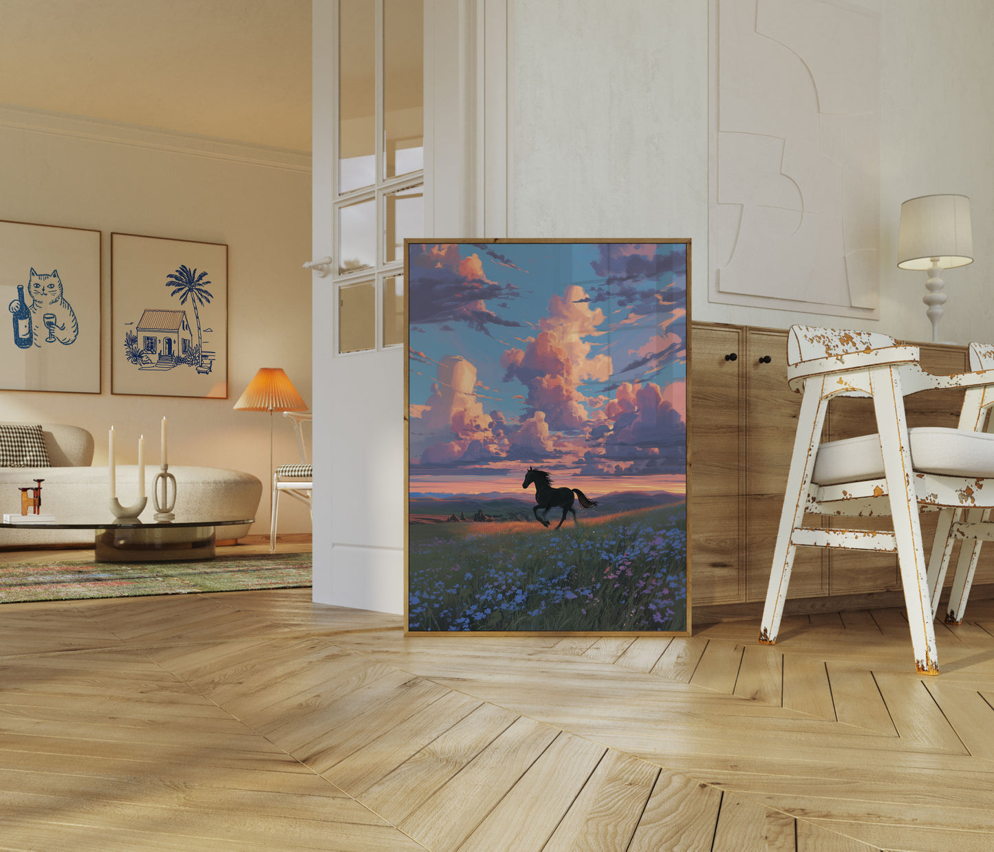 Wild Freedom Horse Poster