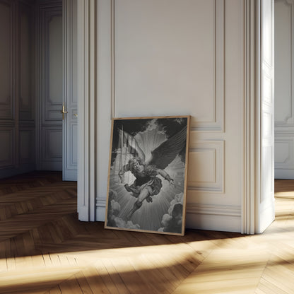Celestial Warrior Angel Poster
