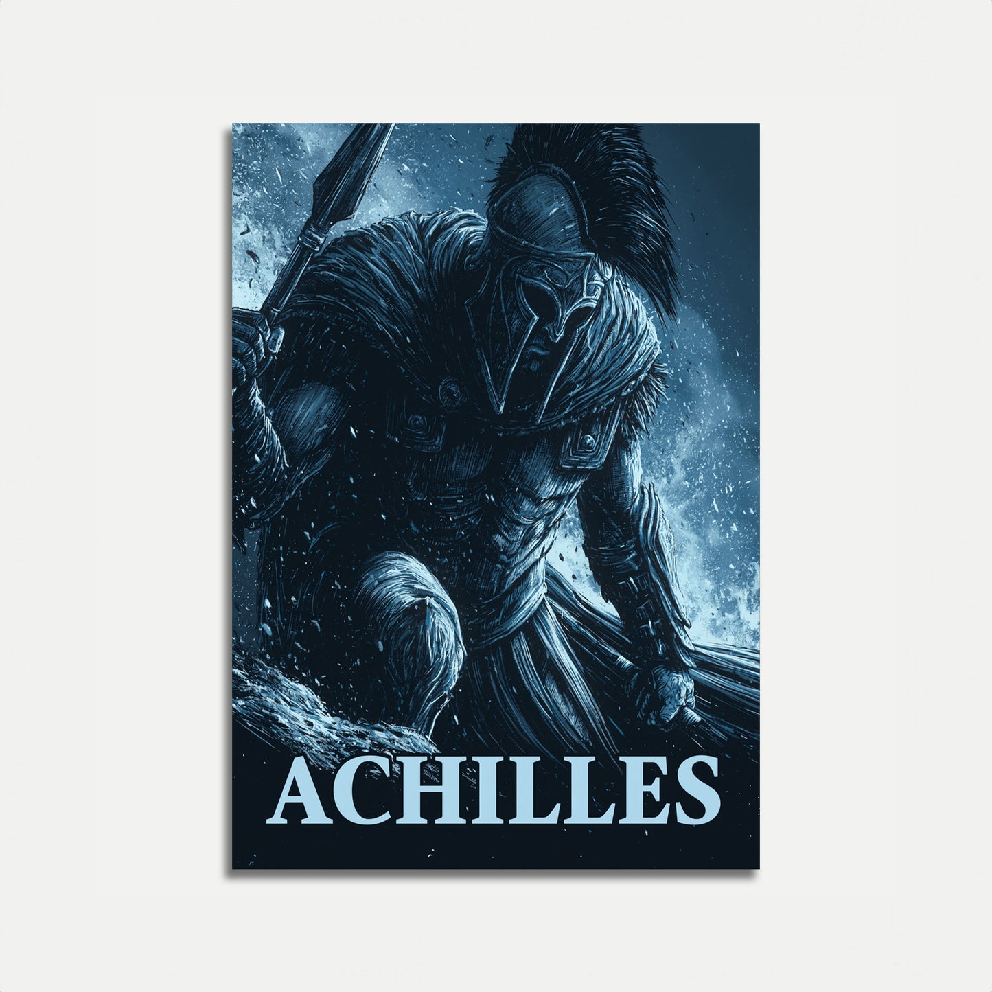 Achilles Warrior Legend Poster