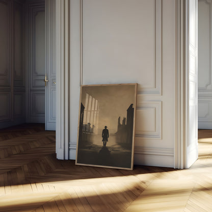 Lone Stranger in Misty Town Poster