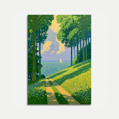Póster Sendero Bosque Lacustre