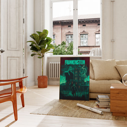 Plakat Zamku Potwora Frankensteina