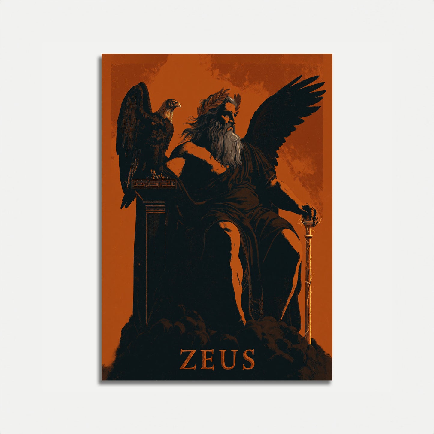 Zeus King of Gods Poster