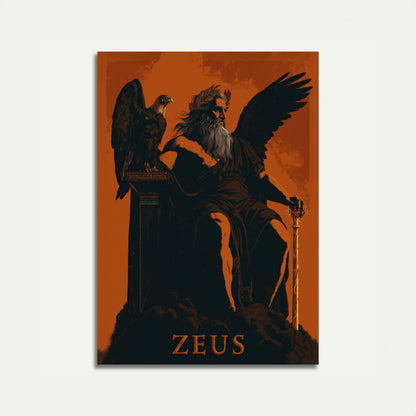 Zeus King of Gods Poster