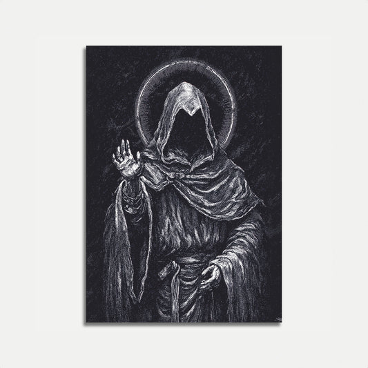 Poster del Santo con Cappuccio e Alone