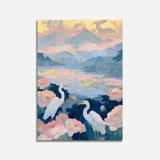 Poster: Airone sul Lago