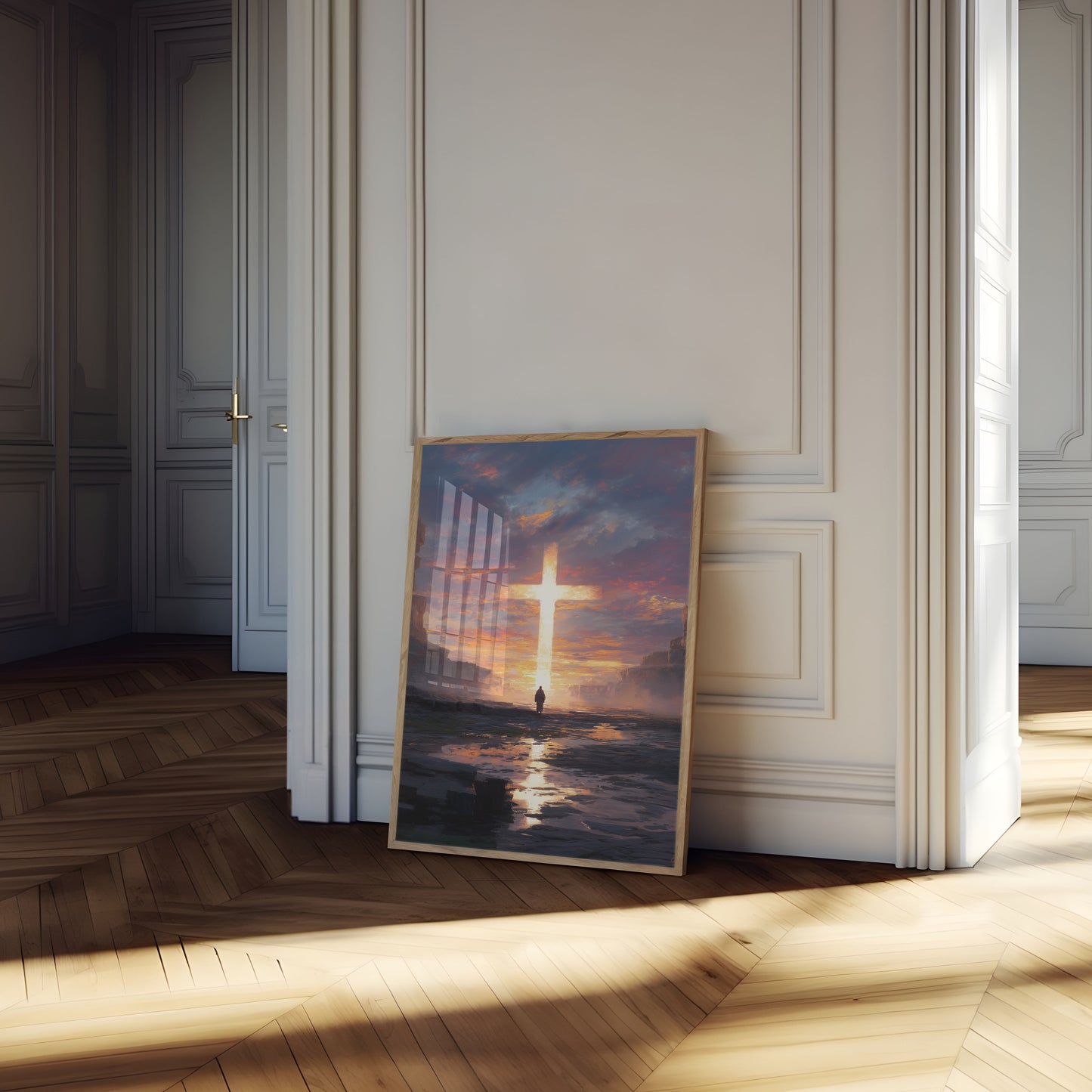 Divine Light Spiritual Poster