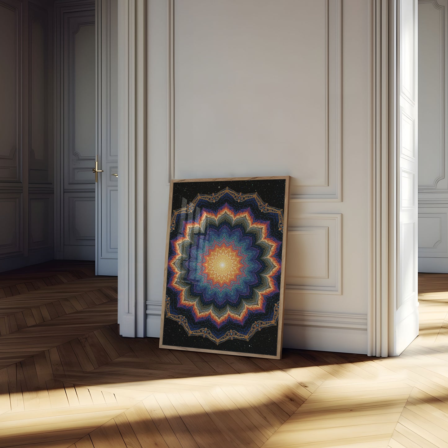 Cosmic Mandala Meditation Poster