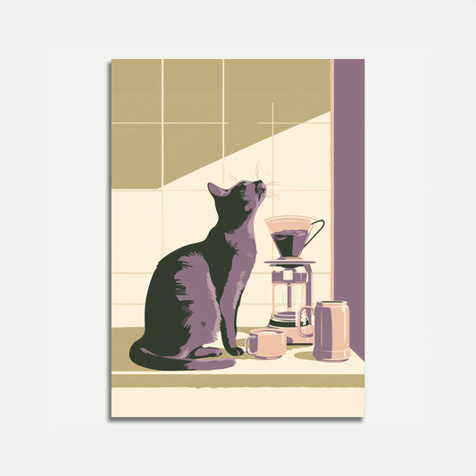 Coffee Companion Morning Ritual Poster
