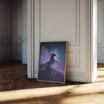 Cosmic Horse Galaxy Poster