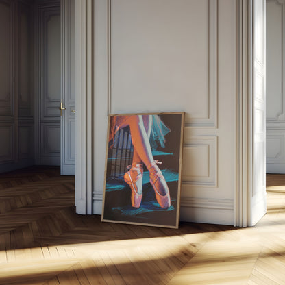 Ballet Dans Elegance Plakat