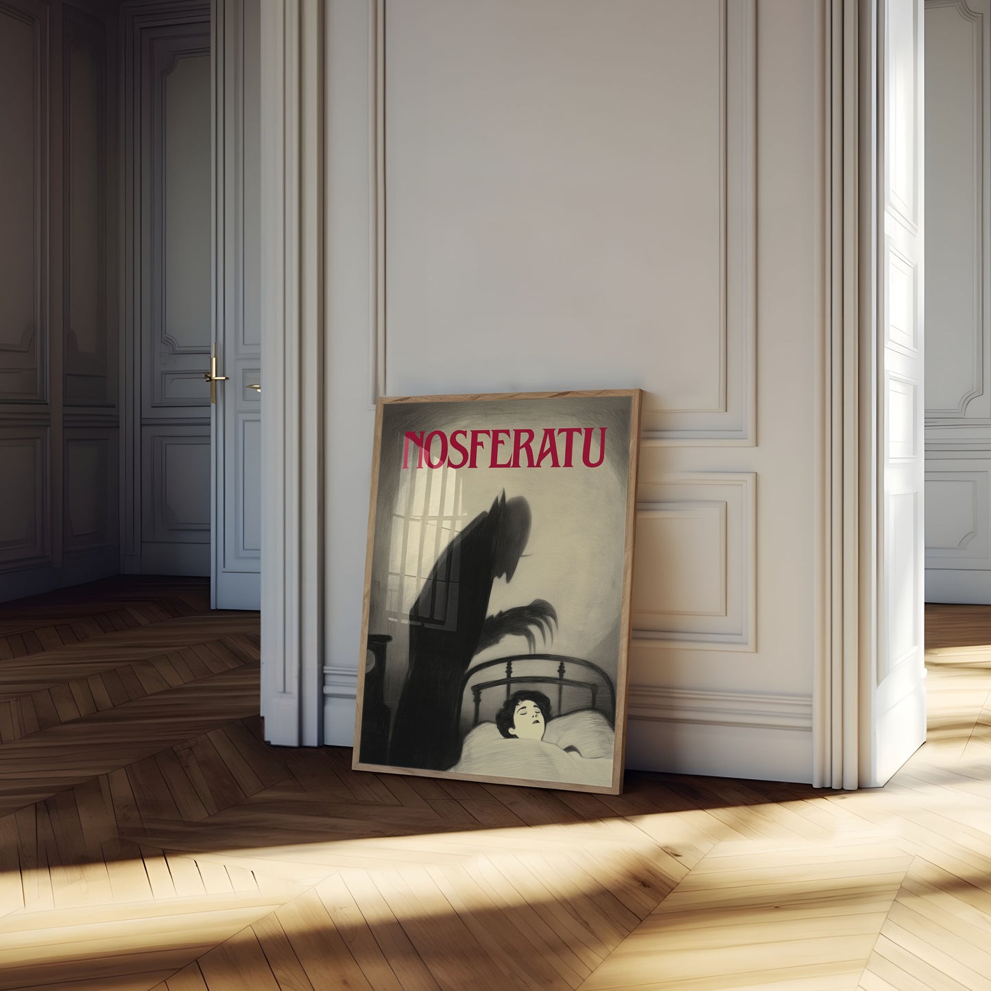 Nosferatu Stín – Klasický hororový plakát