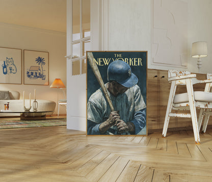 Baseball Legend New York Poster